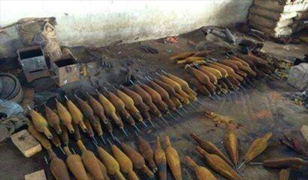 Los terroristas dejan atrás sus mortíferas herramientas